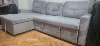 Sofá Cama Gris
