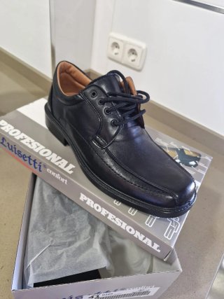 Zapatos Luisetti Confort Negros Talla 41
