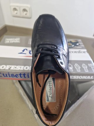 Zapatos Luisetti Confort Negros Talla 41