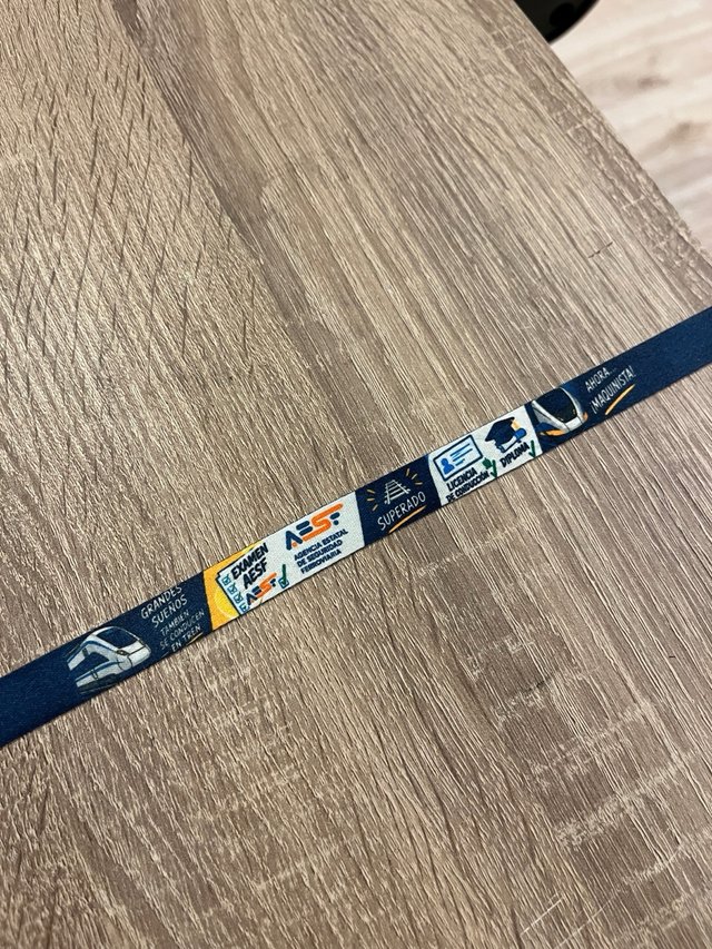 Pulsera Maquinista Tren AESF Aprobado