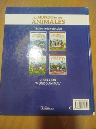 Lote 2 libros de animales