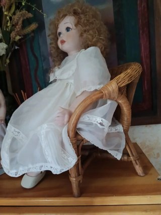 Muñeca de Porcelana Coleccionable Fana