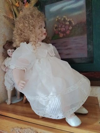 Muñeca de Porcelana Coleccionable Fana