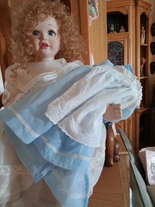 Muñeca de Porcelana Coleccionable Fana