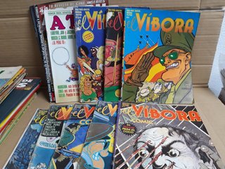 LOTE VARIADO DE MÁS DE 50 COMICS.