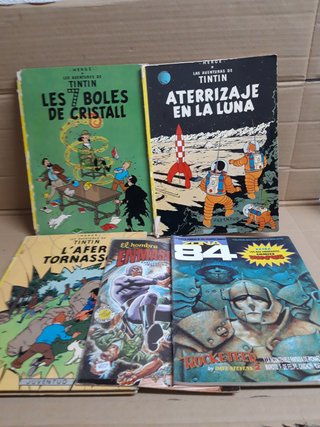 LOTE VARIADO DE MÁS DE 50 COMICS.