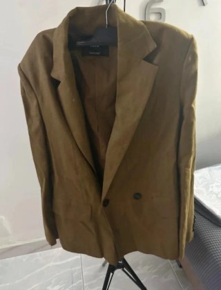 Chaqueta Mango Mujer Verde Oliva Nueva