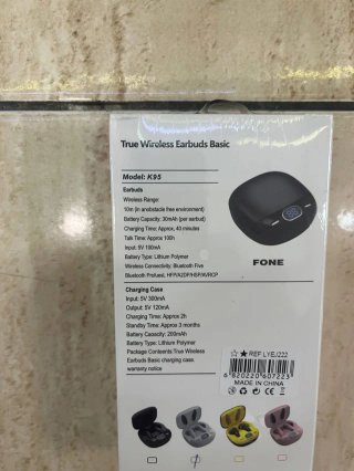 Auriculares Bluetooth K95 TWS con Estuche de Carga
