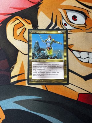 Carta MTG Chromatic Armor - Ice Age