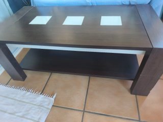 Mesita elevable de madera