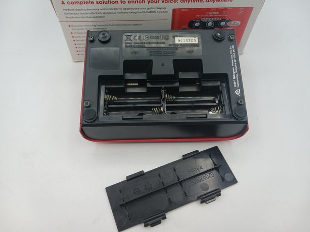 Boss VE-2 Vocal Harmonist Pedal Rojo