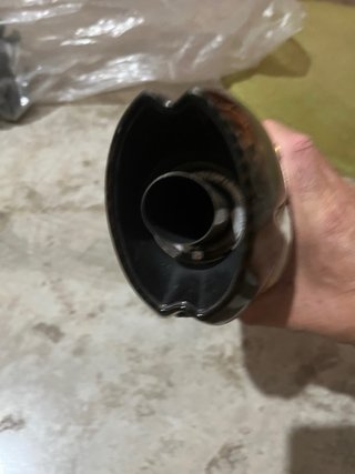 Cola de escape estilo Mivv (Zontes ,Kymco, Kawasak