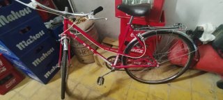 Bicicleta Clásica Roja