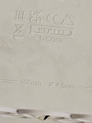 Caixa de Fusíveis Hensel