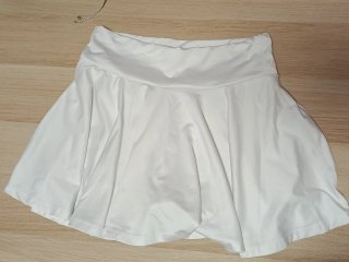 Falda pantalón blanca