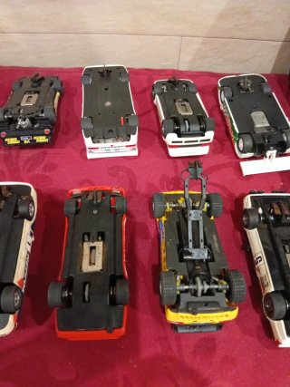 Scalextric con 10 coches y pistas