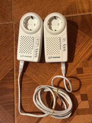 Adaptadores PLC Ethernet Movistar (2 unidades)