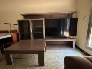 Set de salon y Mesa de comedor deplegable y 6 sill