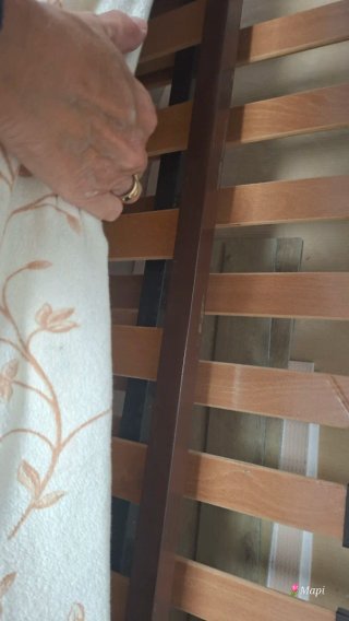 Cama 105 cm con Cabecero, 2 Somieres y Colchón