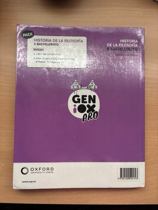 Historia de la Filosofía, 2 Bachillerato, Genio...
