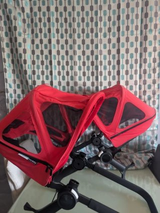 2 Capotas Bugaboo Donkey rojas