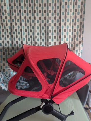 2 Capotas Bugaboo Donkey rojas
