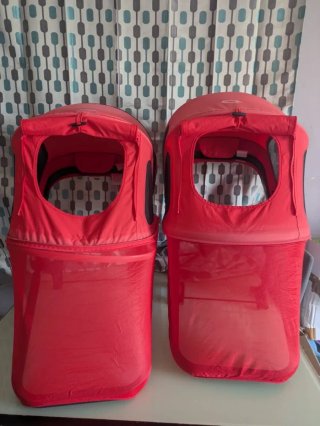 2 Capotas Bugaboo Donkey rojas