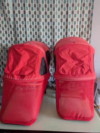 2 Capotas Bugaboo Donkey rojas