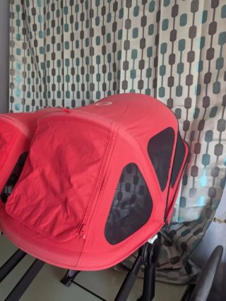 2 Capotas Bugaboo Donkey rojas