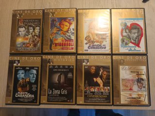 Pack de cine clásico. Una película/10€. Las 8, 50€