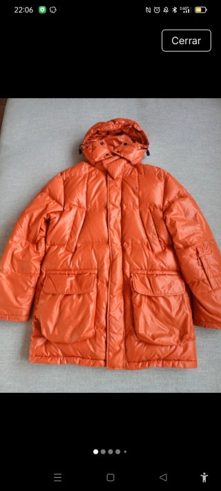 Plumífero Tommy Hilfiger Naranja