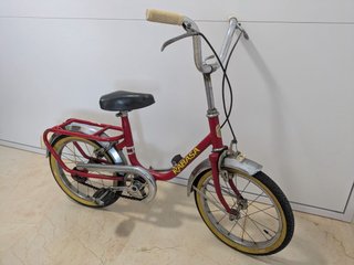 Bicicleta de hace 40 años