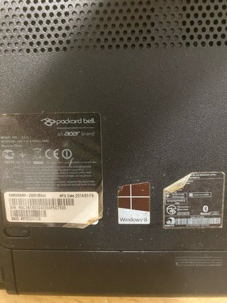 Packard Bell Portátil Negro