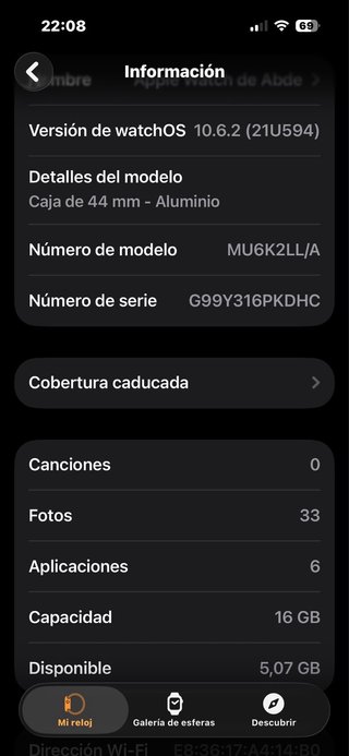 Apple Watch Series 4 Nike+ 44mm Plata