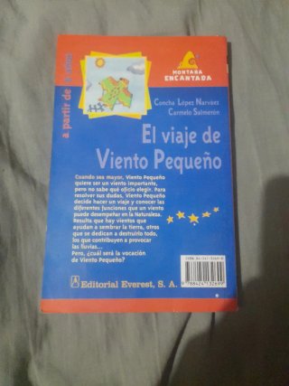 Libro El Viaje de Viento Pequeño