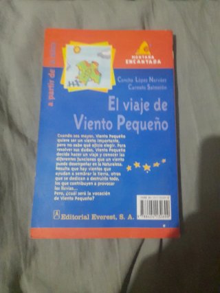 Libro El Viaje de Viento Pequeño