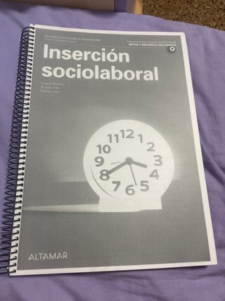 libro inserción socio laboral