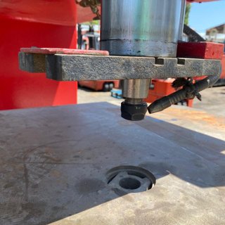 Fresadora para madera roja