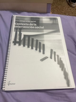 libro contexto de la intervención social