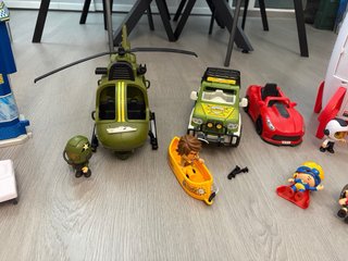 Lote Pinypon Niños Barco Cohete Coches Figuras
