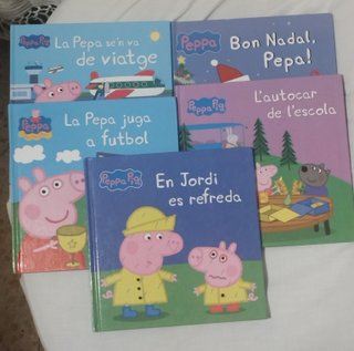 Lote 8 Libros Peppa Pig por 12 euros