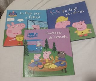Lote 8 Libros Peppa Pig por 12 euros