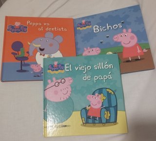 Lote 8 Libros Peppa Pig por 12 euros