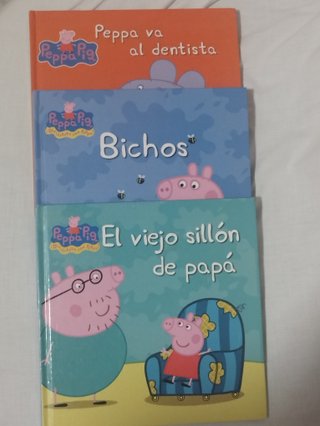 Lote 8 Libros Peppa Pig por 12 euros