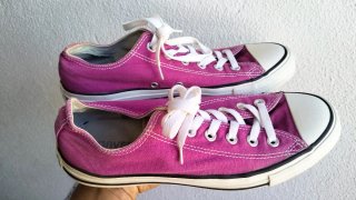 Converse morada mujer talla 40