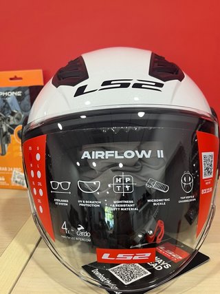 Casco LS2 Airflow II Blanco XS
