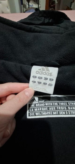 Chaqueta adidas Negra