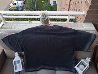 Camiseta Negra Hombre NOVAMEN Talla M
