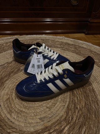 Adidas Samba Wales Bonner Croc Azul Talla 42