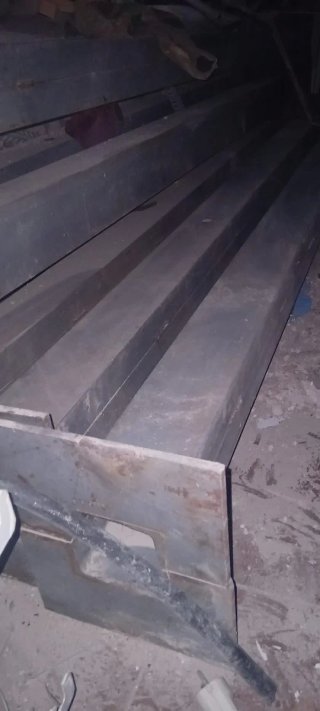 Vigas de hierro